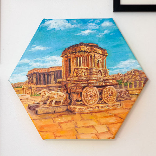 Hampi Stone Chariot - Painting