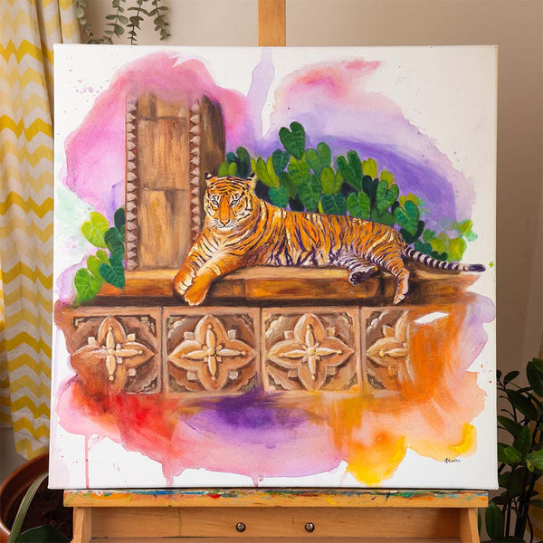 The Majestic Tiger - Painting