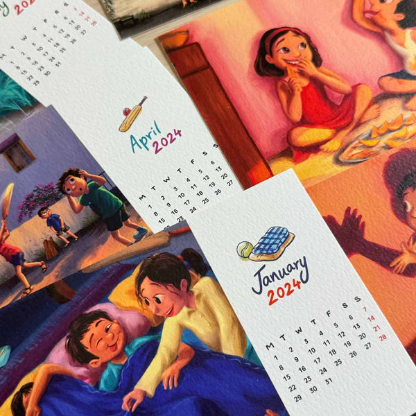 'Postcards from Life' Calendar 2024