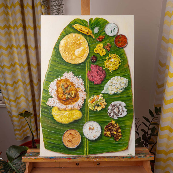 Kerala Sadya - Painting