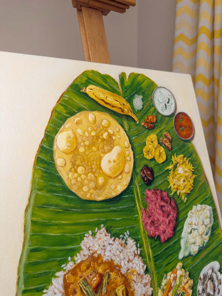 Kerala Sadya - Painting
