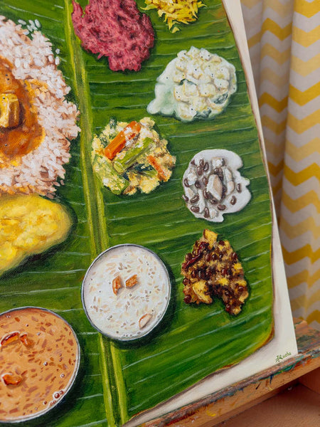 Kerala Sadya - Painting