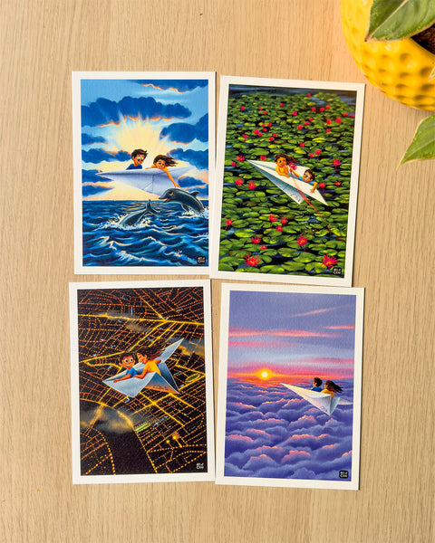 Flight of Imagination - Postcards