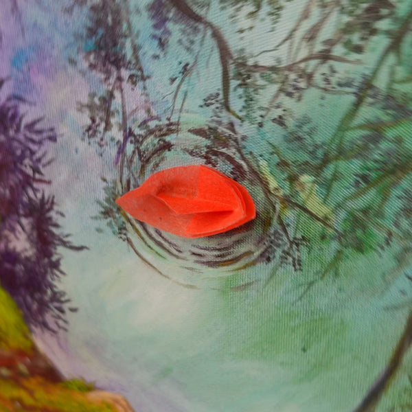 The Puddle with Memories - Painting