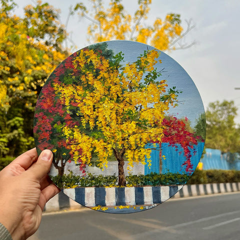 The Golden Shower - Painting