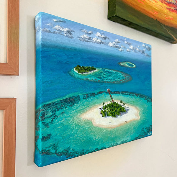 The Turquoise Paradise - Painting