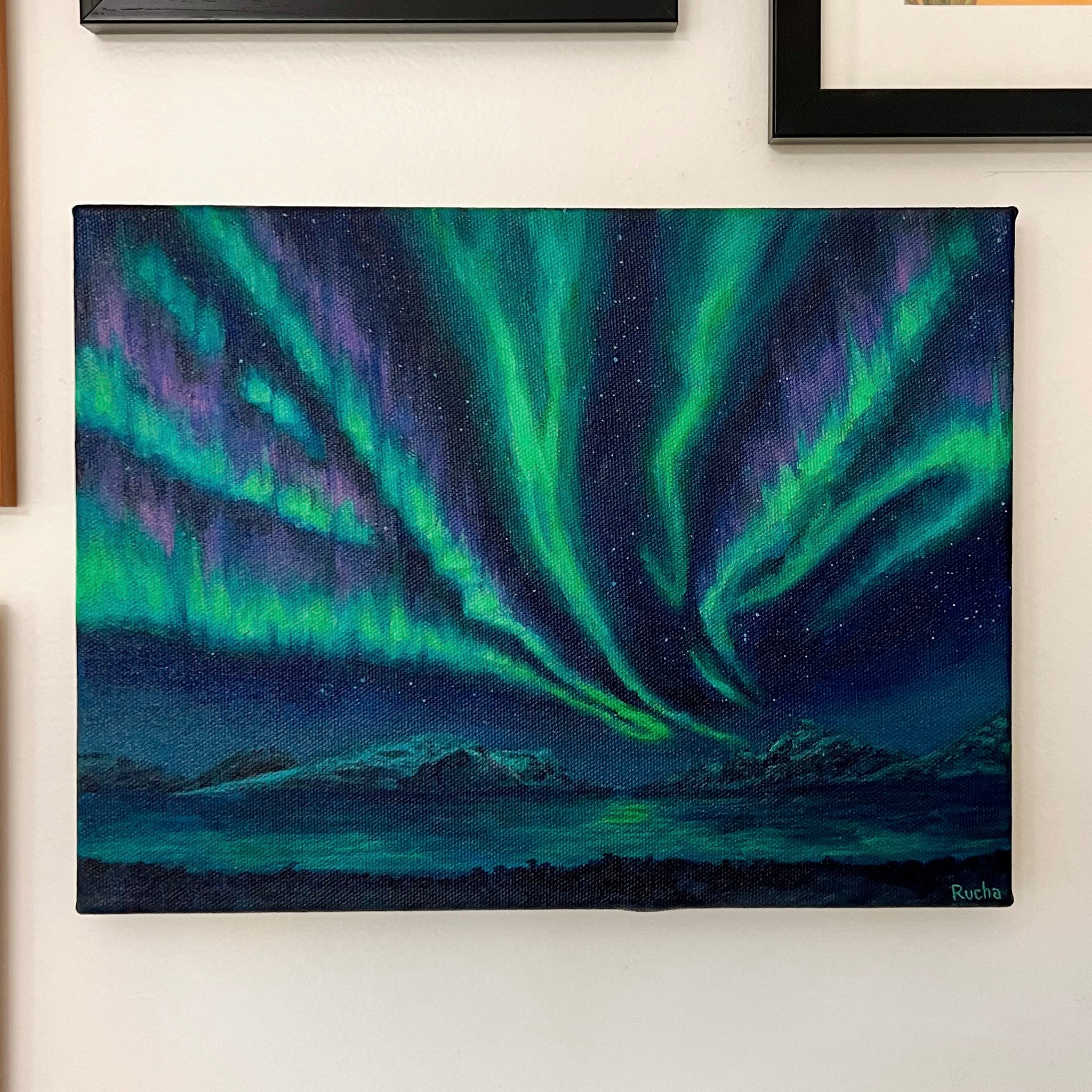 The Northern Lights - Painting