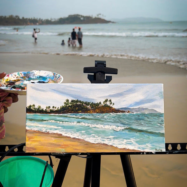 Palolem beach, Goa - Painting