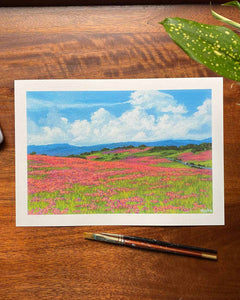 Kaas Plateau Art Print