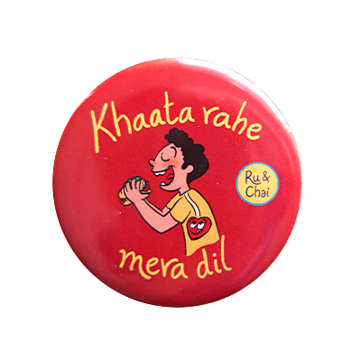 Khaata Rahe Mera Dil Magnet + Badge