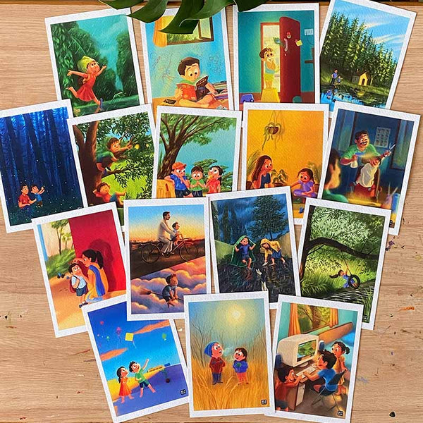 That Childhood Nostalgia - Postcards Mega Set