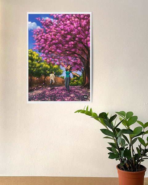Pink Blossoms - Art Print