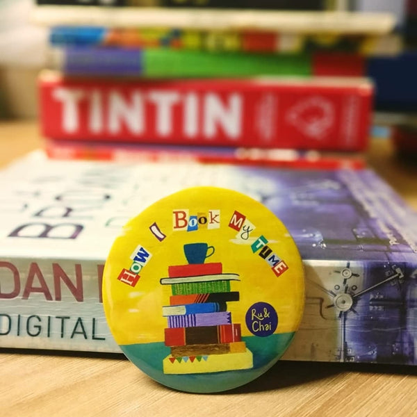 BookTime Magnet + Badge
