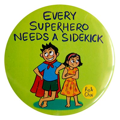 Superhero Sidekick Magnet
