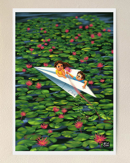 Lily Pond - Art Print